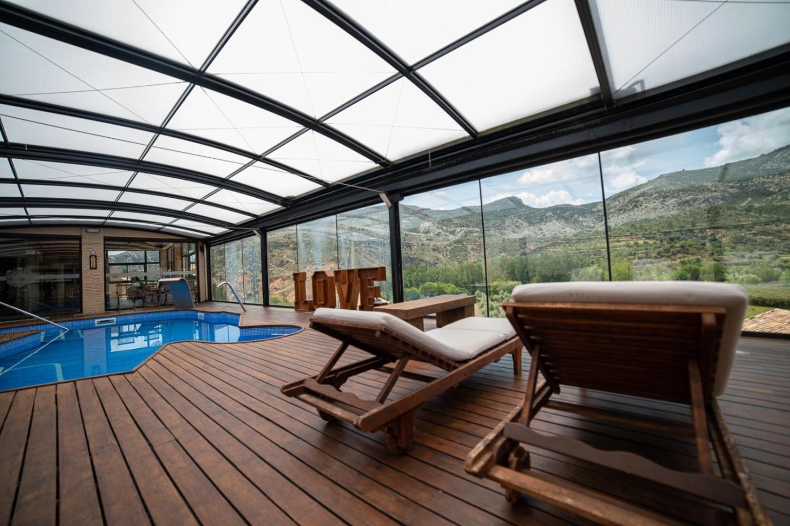 Hotel Spa Don Inigo De Aragon Las Cuevas de Cañart Exterior foto